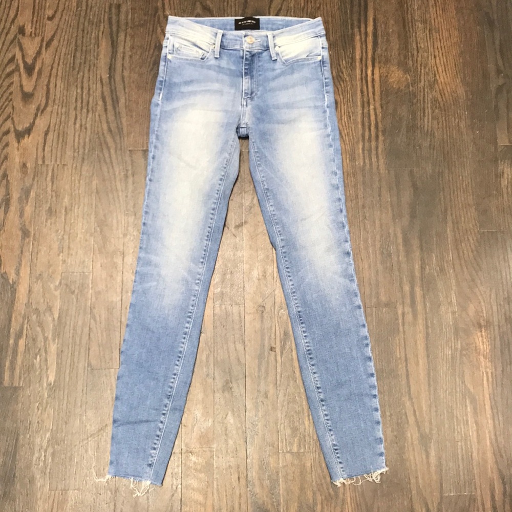 Black Orchid NOAH  ankle fray skinny